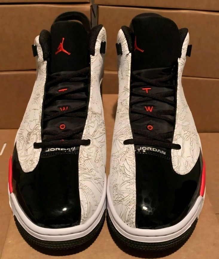 Nike Air Jordan Dub Zero White/Black/Red – Men’s Size 11 – Pre-Owned