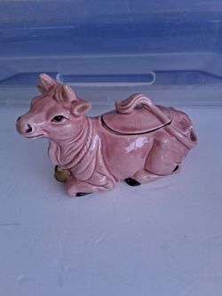Vintage Ceramic Cow