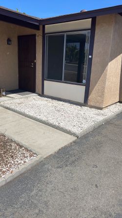 Free white Landscape Rocks. About 50 ft.².