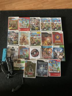 Nintendo Wii Games And Controllers
