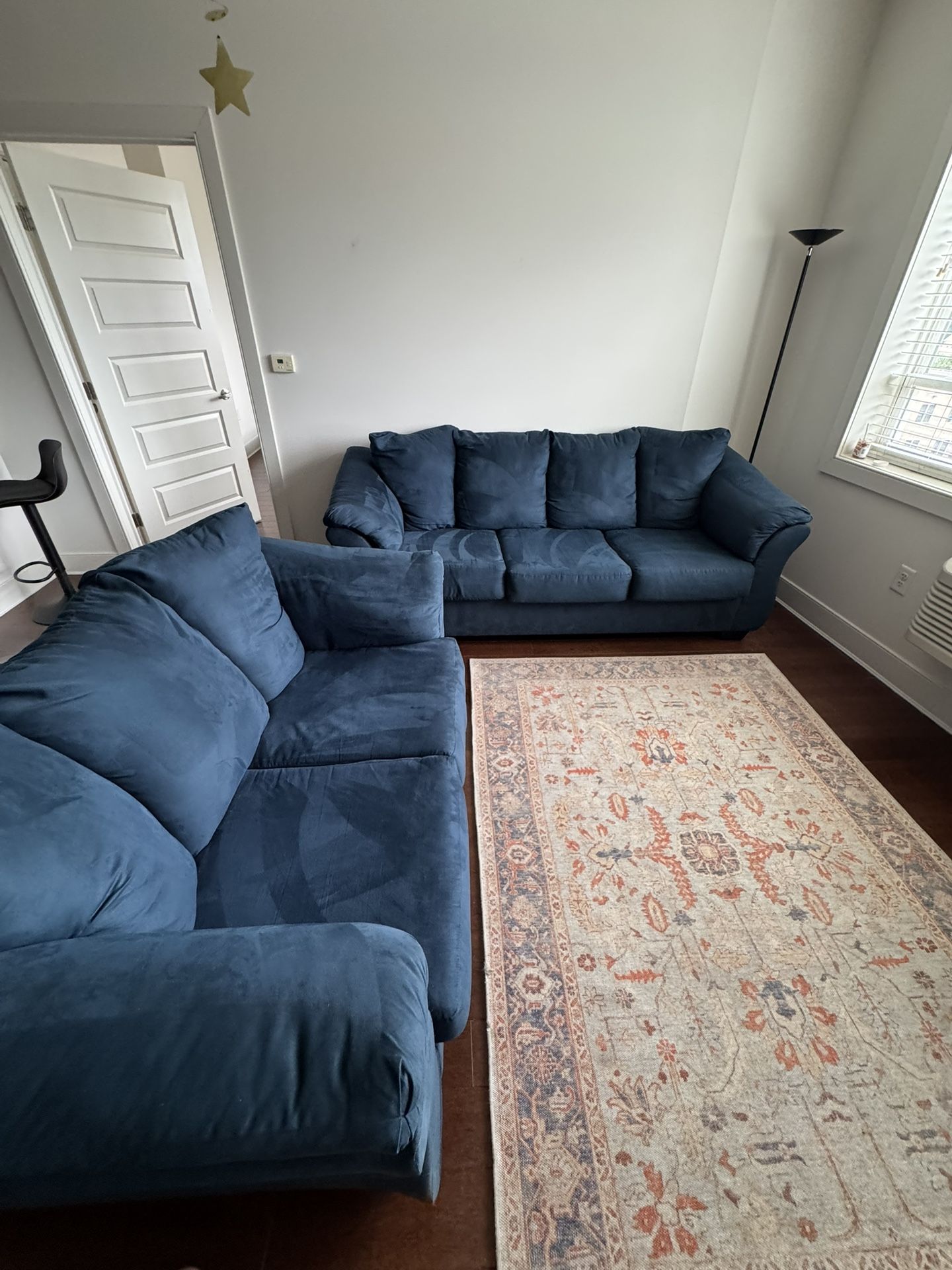 Loveseat and Sofa