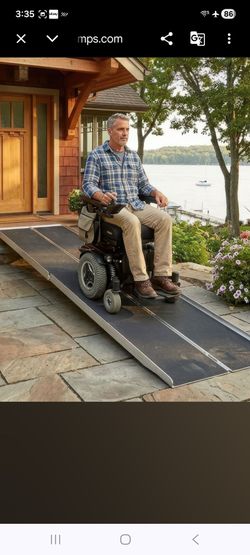 12' silver Springs aluminum mobility ramp