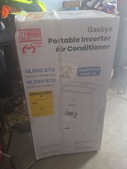 Brand New Gasbye 14,000 BTU Portable Inverter A/C – $475