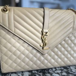 Authentic YSL Large Envelope Bag 