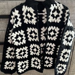 Handmade Crochet Cardigan   