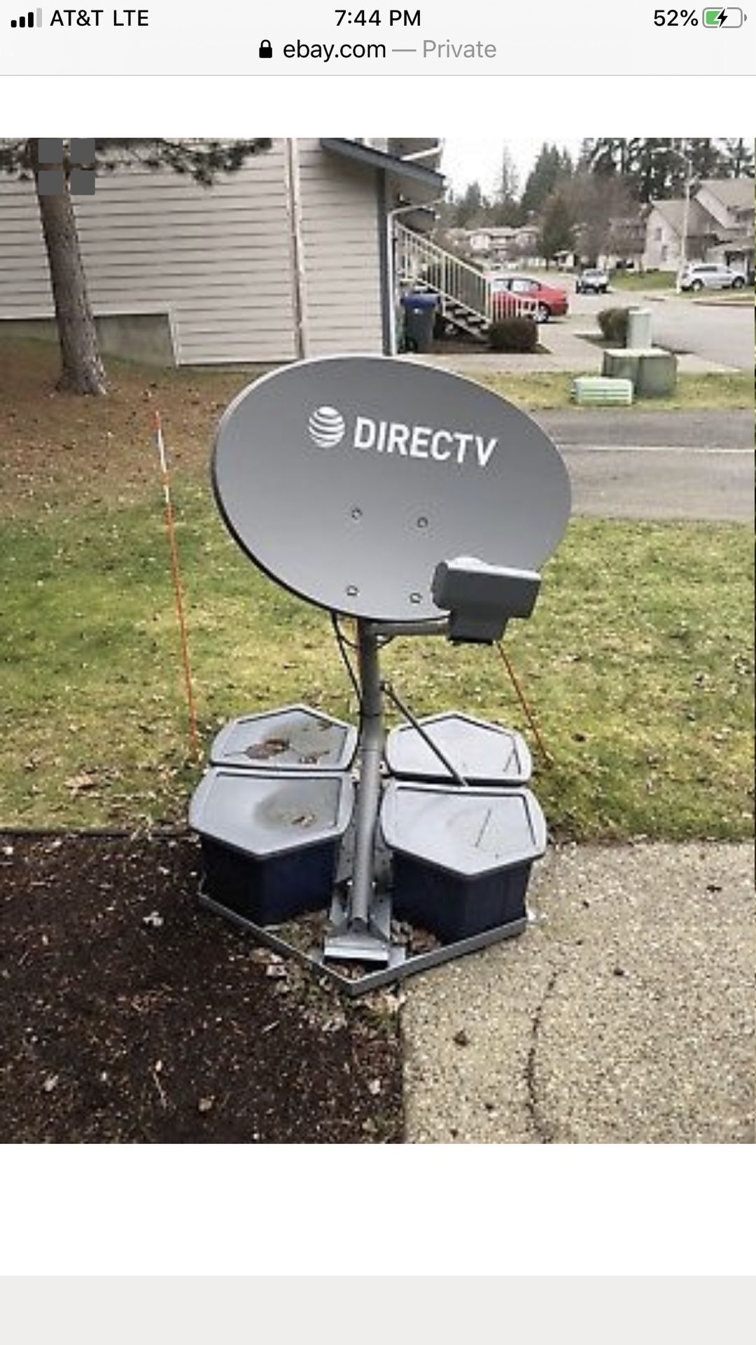 Direct TV Satellite Dish