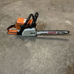 Stihl Chain Saw 16” Blade Runs Great . No Trades 