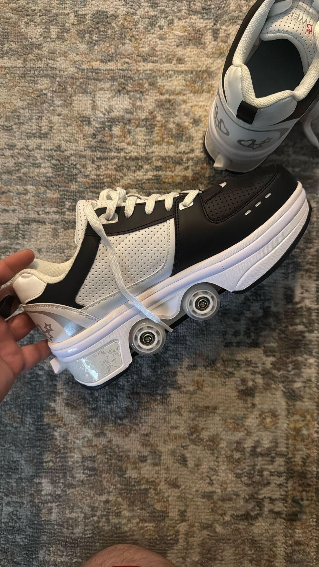 SEBOWEL Roller Skates Multi-function Roller Skates