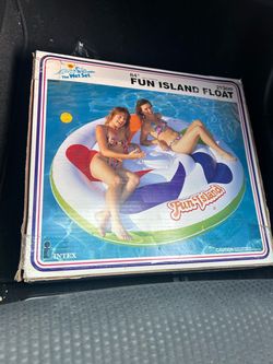 Intex Fun Island Float 84 Inch vintage