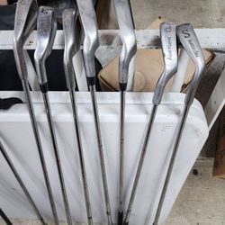 Assorted Left Handed Golf Clubs
