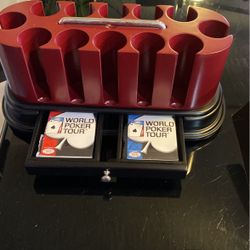 Poker Stand, Cards & Chips