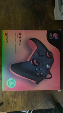 pdp atomic black wired controller