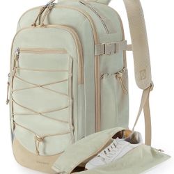 BAGSMART 17” Carry On Travel Backpack Flight Approved Water Resistant 30L