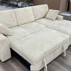 New Sleeper Sectional Couch / Free Delivery 
