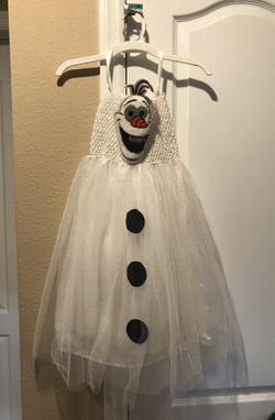 Girls Olaf tulle tutu dress