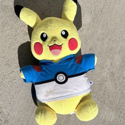 Rare Pikachu Build A Bear Plush 