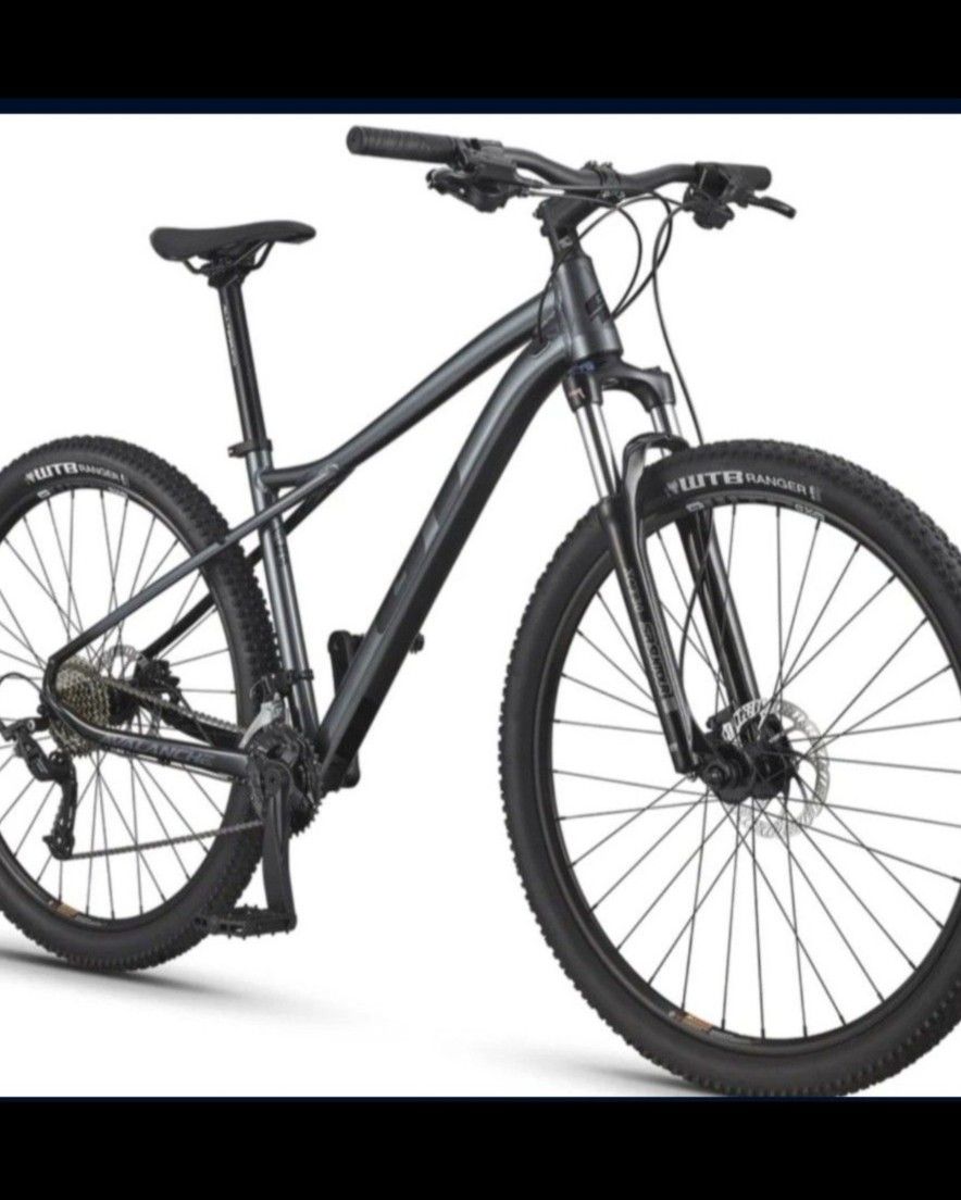 GT Mountain 29er Ghost Black Size Adult Small Wheels 29er Multiple Speeds
