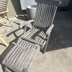 Teak Lounger