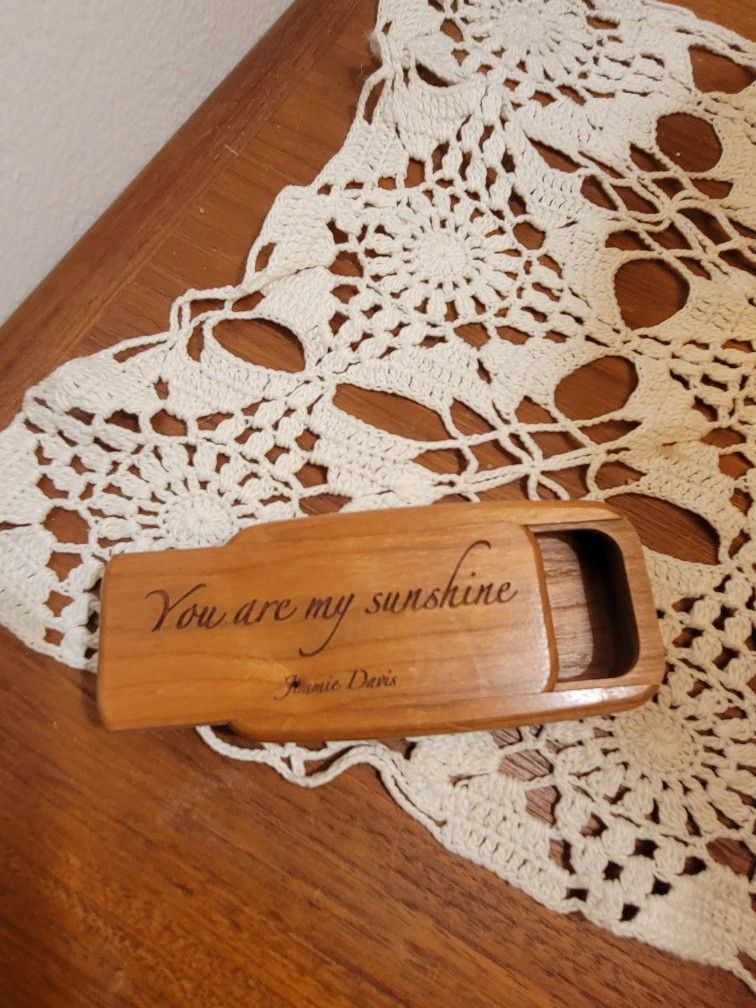 You are my sunshine Jamie Davis wooden Box