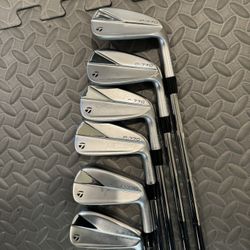 Taylormade P770 5-PW Excellent Condition, Stiff Flex KBS Shafts