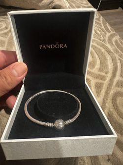 Pandora charm bracelet no charms $85