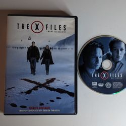 The X Files I Want To Believe DVD Movie Extended Cut & Theatrical Versions Year 2009