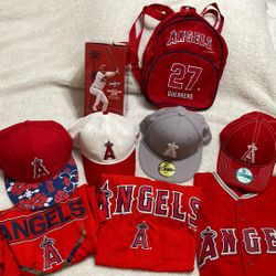 Angels $8.00 New Caps,  Shirts & Backpacks Bobblehead