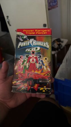power rangers in 3d vhs