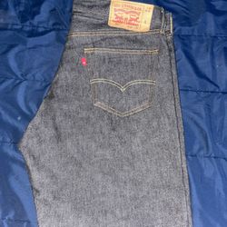 Levis 501s Denim Black 