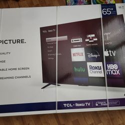 TCL Roku TV New*** 65 in 