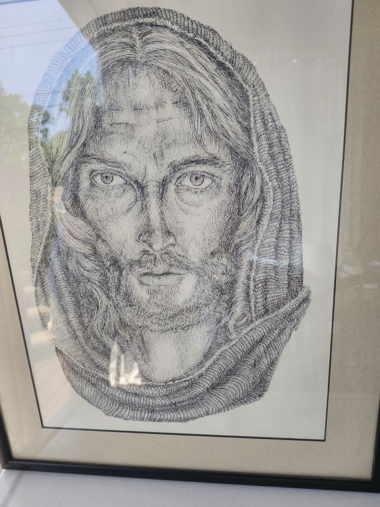 Sketched Jesus Drawing