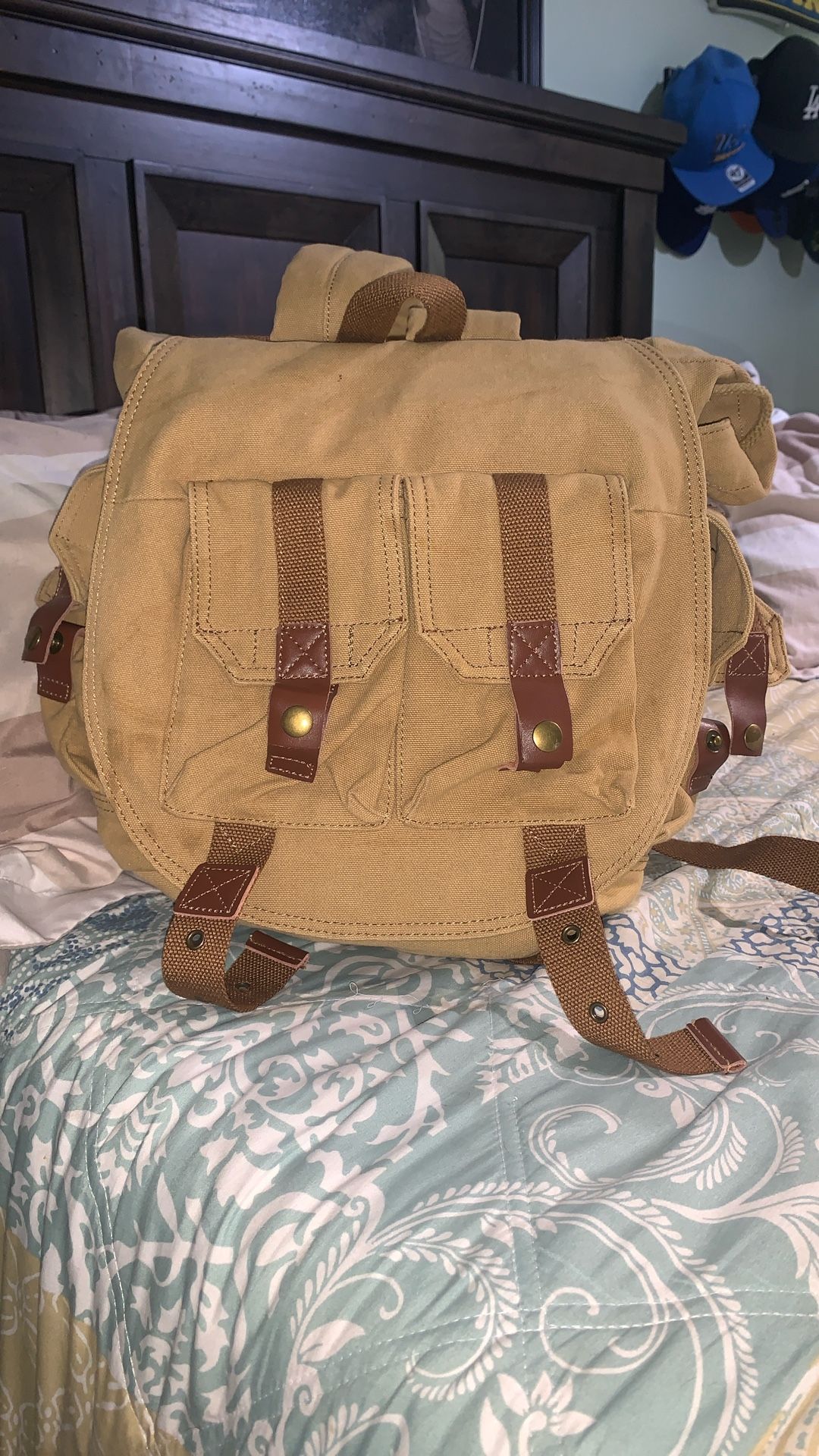 Military Canvas Backpack
