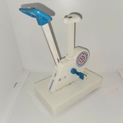 Vintage 90s Takmay toys Keep fit musical exercise bike gym doll... working condition 