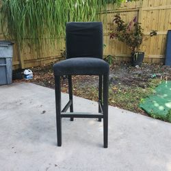 Ikea Bergmund Barstool (Dark Gray)