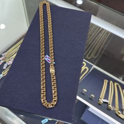 10k Gold Chino Chain