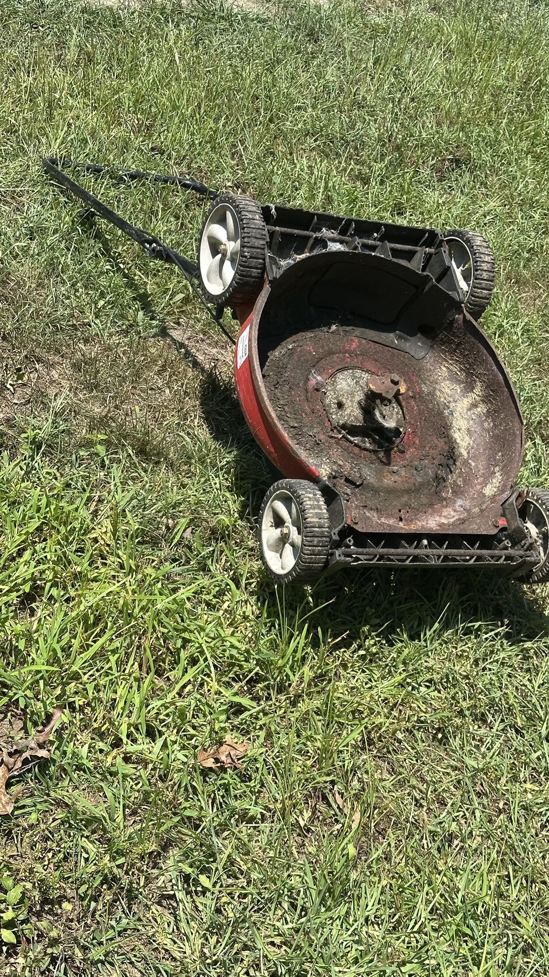 Used Lawn Mower No Blade