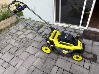 Lawn equipment.