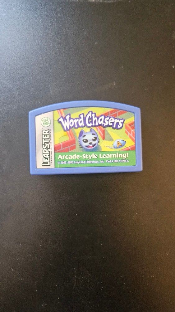 Leapster World Chasers: Arcade-Style Learning (CARTRIDGE ONLY)