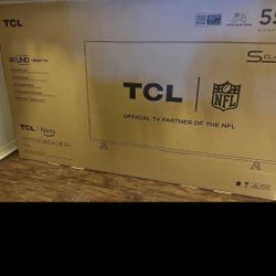 TCL 4k UHD Smart TV Brand new “55” 