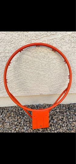 Orange Steel Basketball Rim
