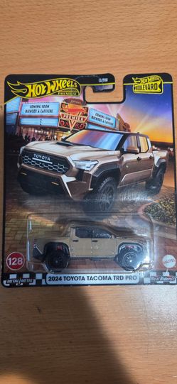 Hot Wheels Premium Boulevard 2024 Toyota Tacoma TRD Pro hotwheels premium