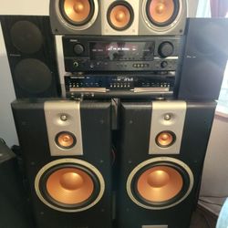 Denon And JBL    Harmon Kardon