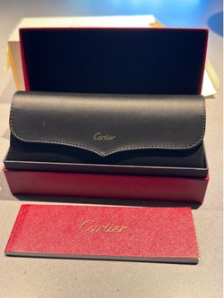 Cartier glasses Bubinga Wood Rimless