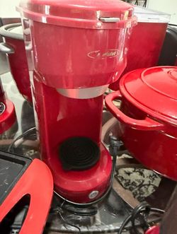 Superjoe Single-Serve Coffee Maker (Red)