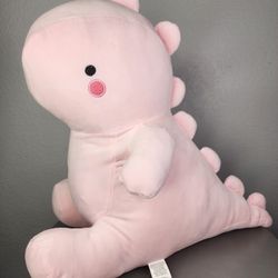 19" Jumbo Pink Dinosaur Plush