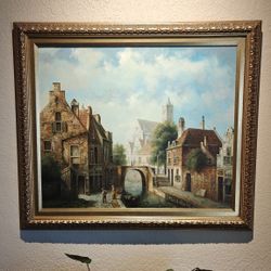 Acrylic On Canvas Painting