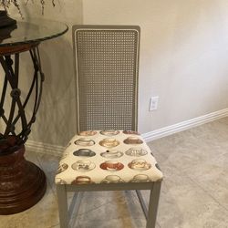 Student Desk Chair, 2 Mirrors, Teak Wood Fram+black Fram .A Conditions. Item In Arlington TX