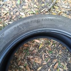 245/50/20 Continental Tire (Only One)