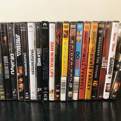 (20) DVD Movies Assortment