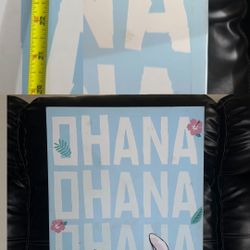 Ohana Stitch Wall Canvas